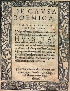 Early edition of "De Ecclesia"