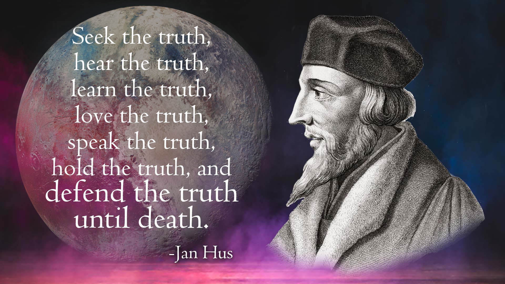 Jan Hus, Critical Thinking, and Pluto